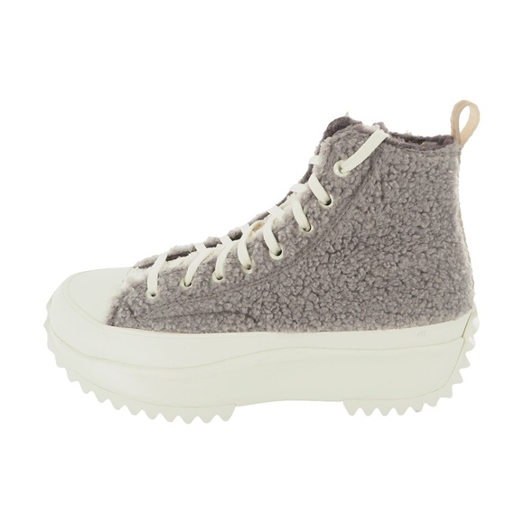 Converse Run Star Hike Hi Faux Fur Sneaker - Picture 2 of 10